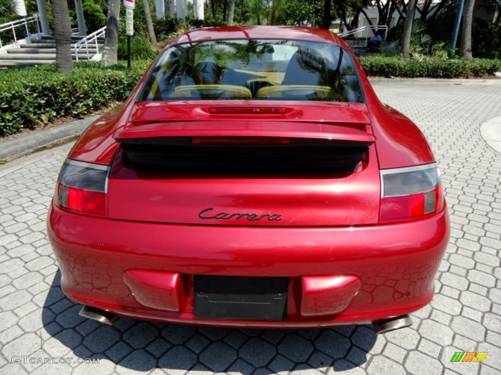 Orient Red Metallic 2002 Porsche 911 Carrera Coupe Exterior Photo #67421580