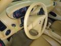 Savanna Beige 2002 Porsche 911 Carrera Coupe Steering Wheel