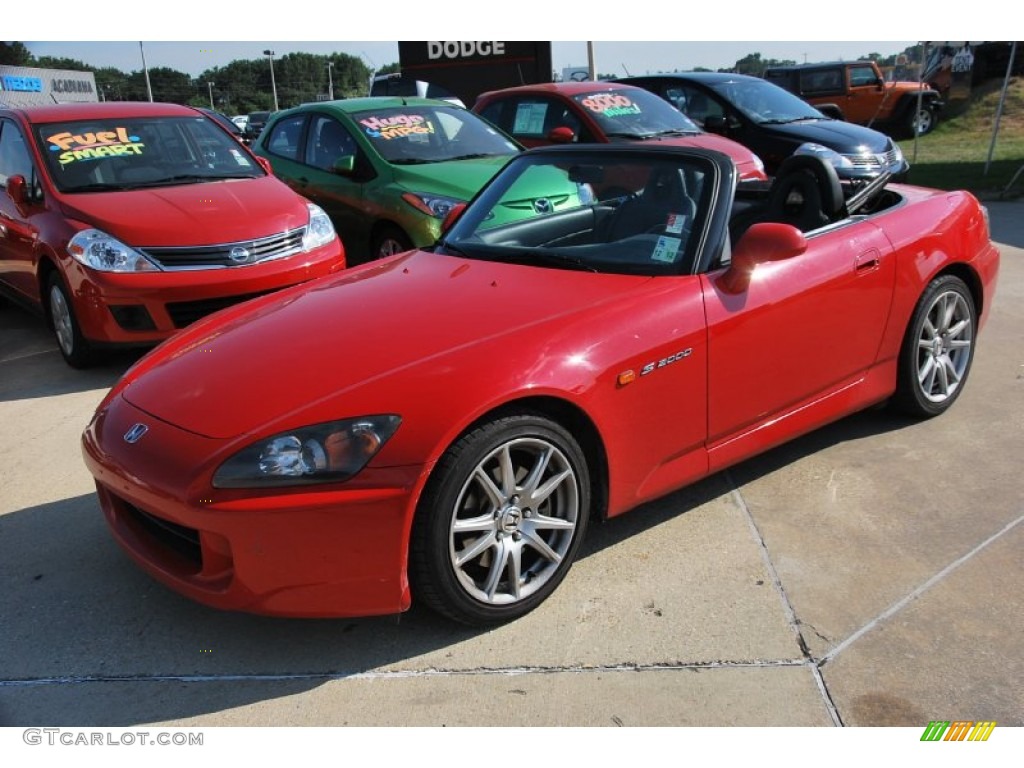 2004 S2000 Roadster - New Formula Red / Black photo #24