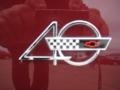 1993 Ruby Red Metallic Chevrolet Corvette 40th Anniversary Coupe  photo #7