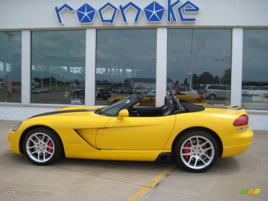 2005 Viper SRT-10 - Viper Race Yellow / Black photo #2