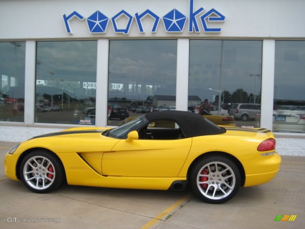 2005 Viper SRT-10 - Viper Race Yellow / Black photo #4