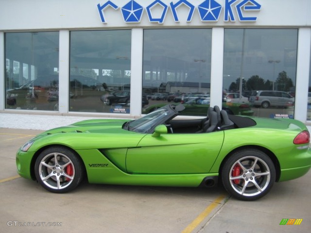 Viper Snakeskin Green Pearlcoat Dodge Viper