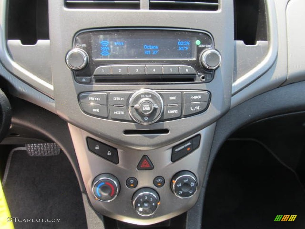 2012 Sonic LT Sedan - Crystal Red Tintcoat / Dark Pewter/Dark Titanium photo #11