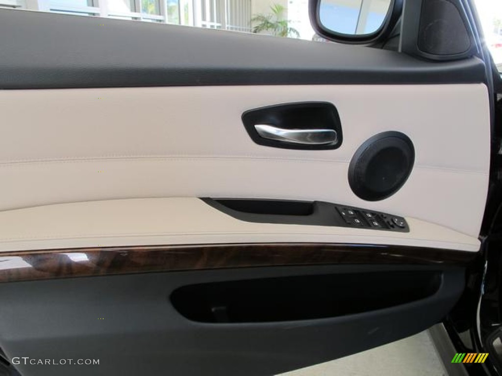 2011 3 Series 335d Sedan - Jet Black / Oyster/Black Dakota Leather photo #8