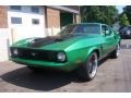 1973 Custom Green Metallic Ford Mustang Hardtop  photo #1