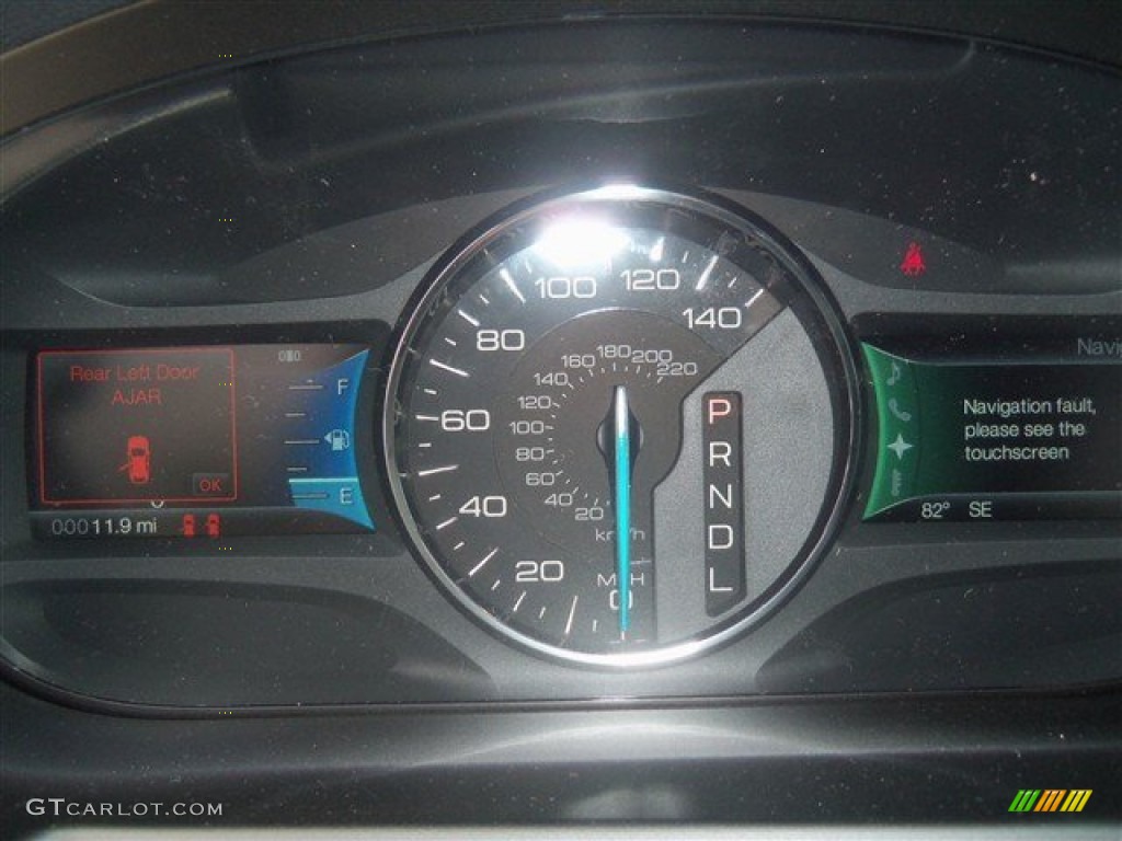 2013 Ford Edge SEL EcoBoost Gauges Photo #67430664