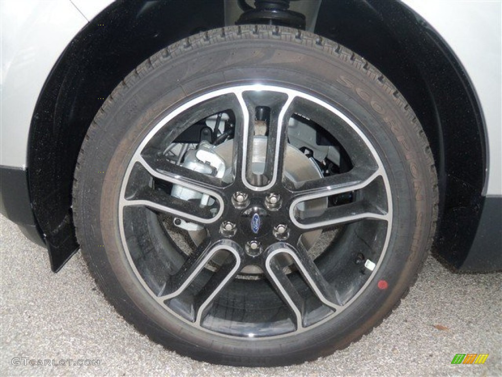 2013 Ford Edge SEL EcoBoost Wheel Photo #67430700
