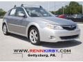 2008 Steel Silver Metallic Subaru Impreza Outback Sport Wagon  photo #1