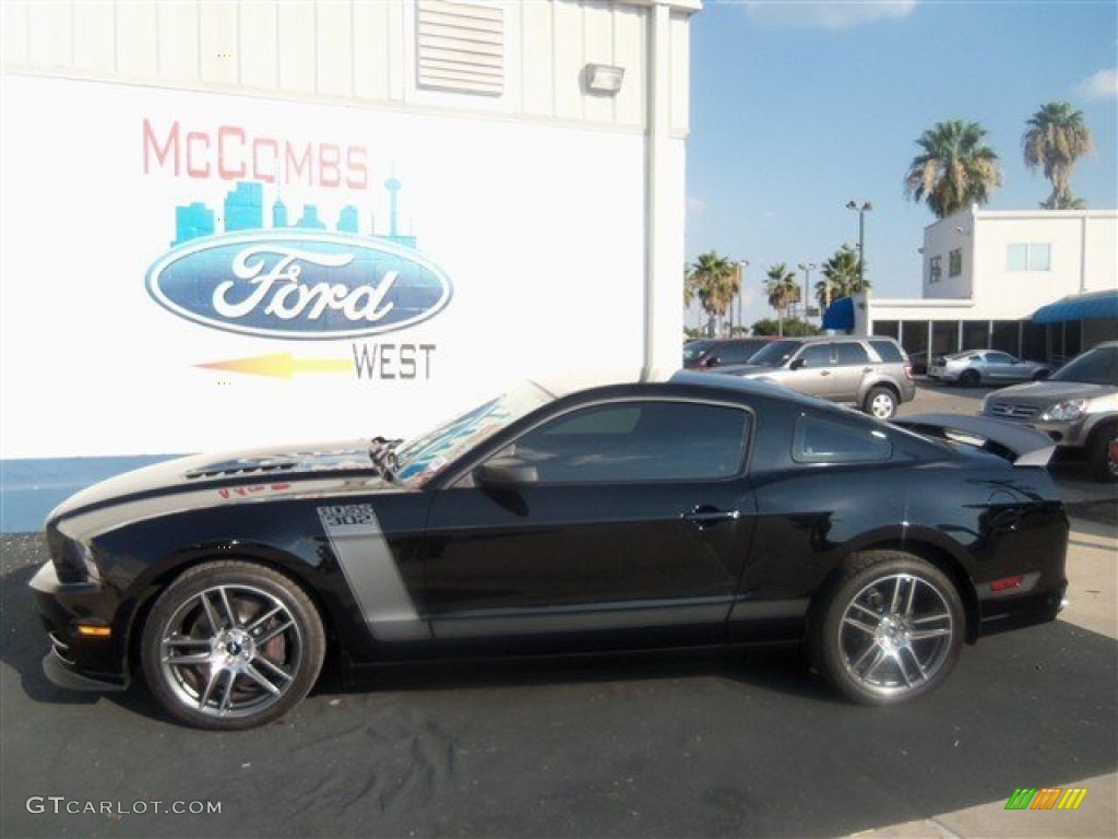 2013 Mustang Boss 302 Laguna Seca - Black / Charcoal Black/Recaro Sport Seats photo #3