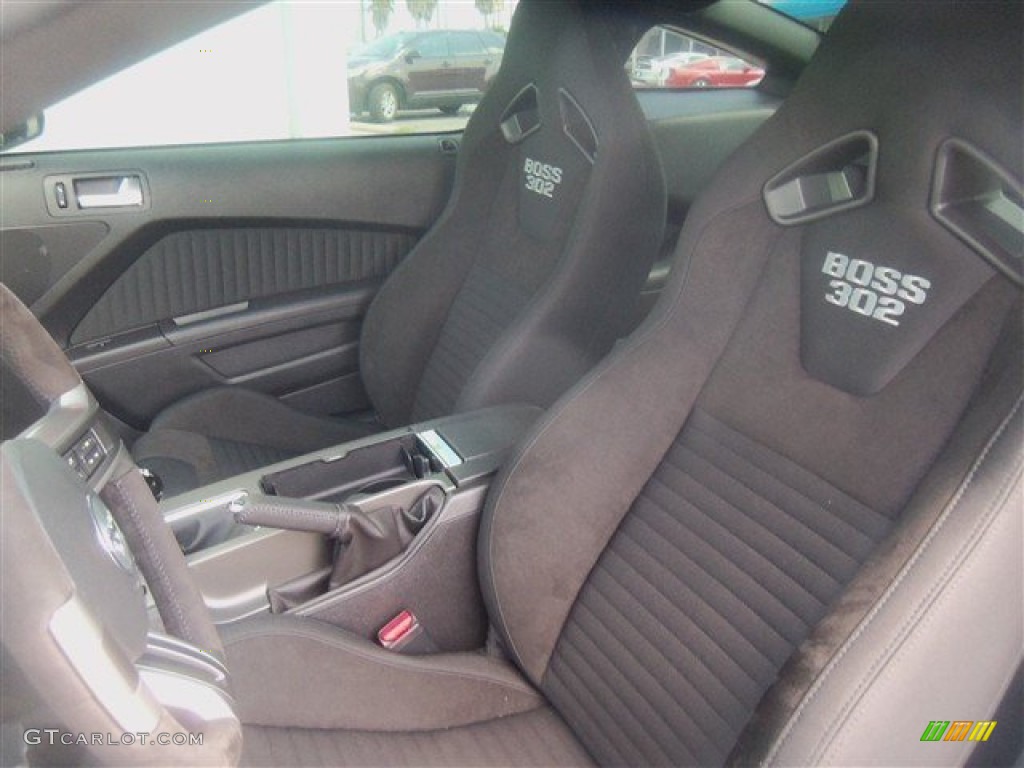2013 Ford Mustang Boss 302 Laguna Seca Front Seat Photo #67431057
