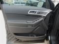 2013 Ford Explorer Pecan/Charcoal Black Interior Door Panel Photo