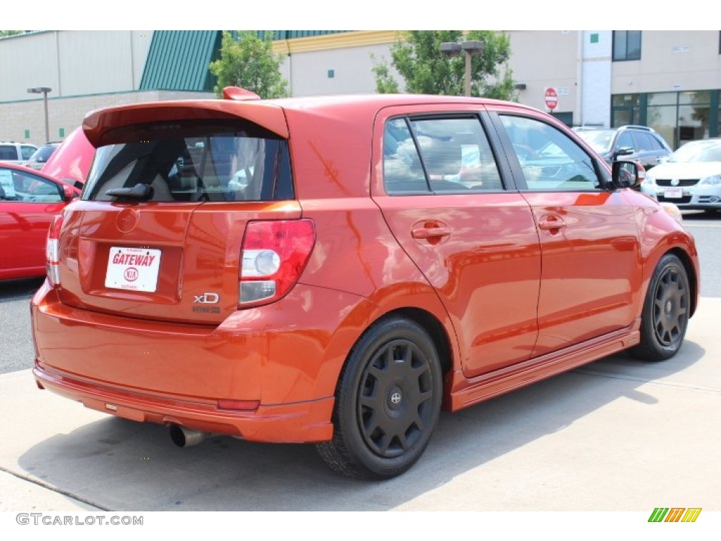 2008 xD Release Series 1.0 - Hot Lava Orange / Charcoal Gray/Lava Orange photo #5