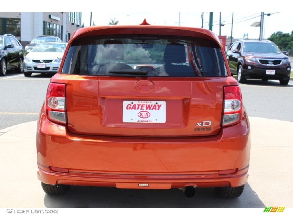 2008 xD Release Series 1.0 - Hot Lava Orange / Charcoal Gray/Lava Orange photo #6