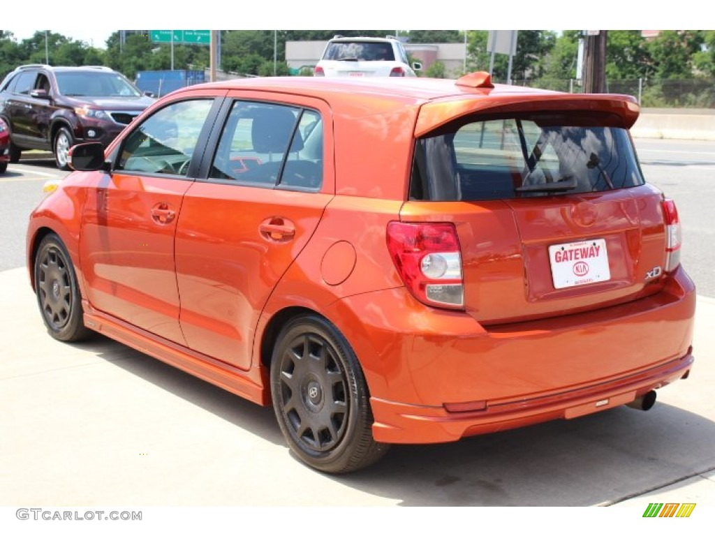 2008 xD Release Series 1.0 - Hot Lava Orange / Charcoal Gray/Lava Orange photo #7