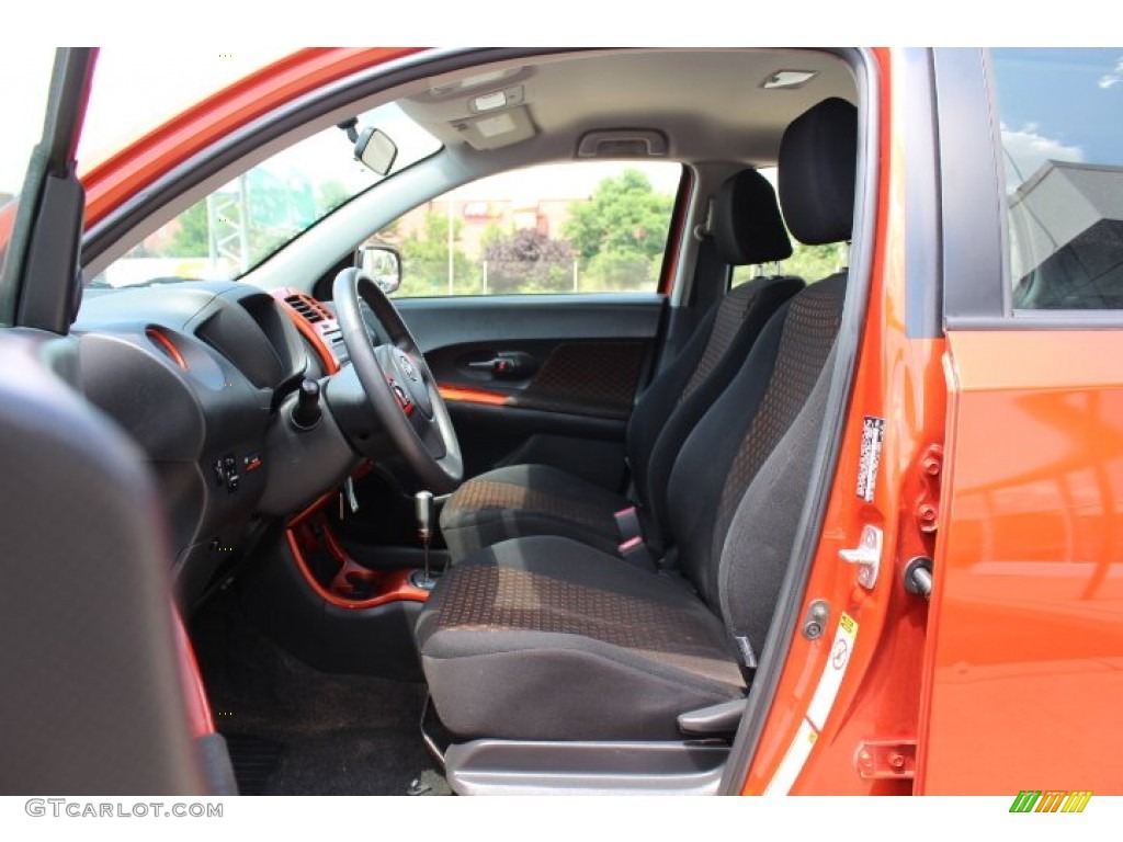 Charcoal Gray/Lava Orange Interior 2008 Scion xD Release Series 1.0 Photo #67431948