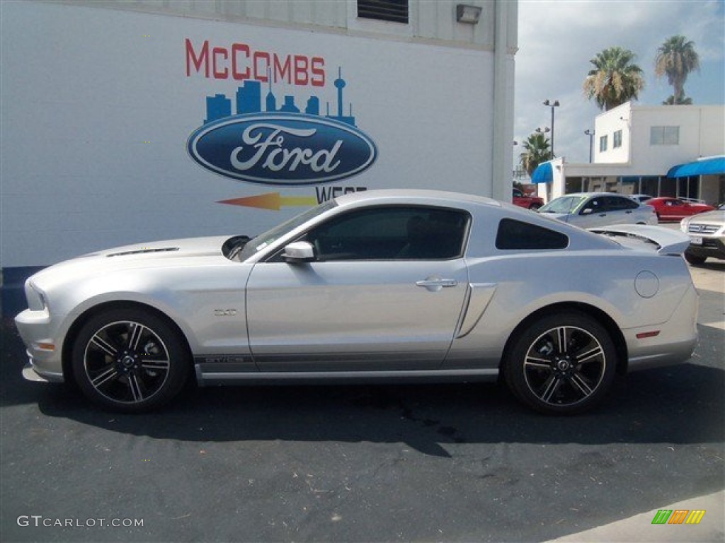 2013 Mustang GT/CS California Special Coupe - Ingot Silver Metallic / California Special Charcoal Black/Miko-suede Inserts photo #1