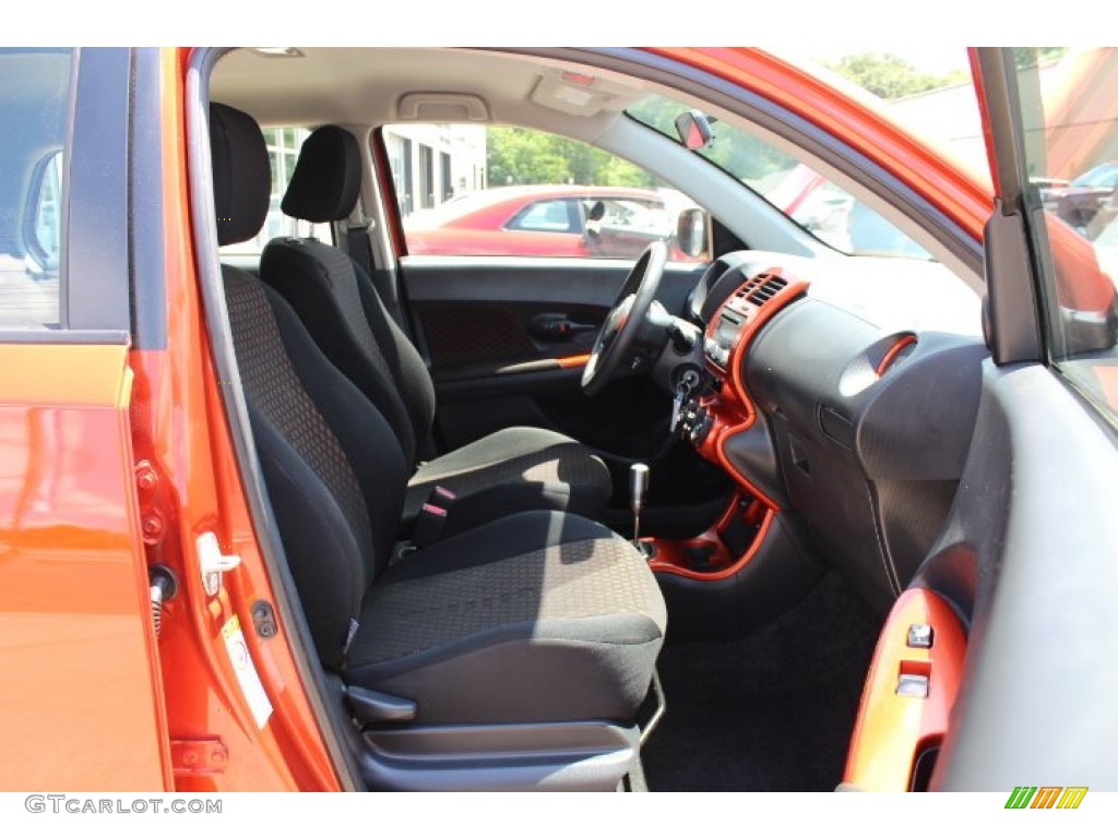 Charcoal Gray/Lava Orange Interior 2008 Scion xD Release Series 1.0 Photo #67432017