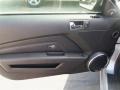 California Special Charcoal Black/Miko-suede Inserts Door Panel Photo for 2013 Ford Mustang #67432062