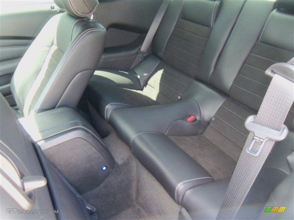 California Special Charcoal Black/Miko-suede Inserts Interior 2013 Ford Mustang GT/CS California Special Coupe Photo #67432071