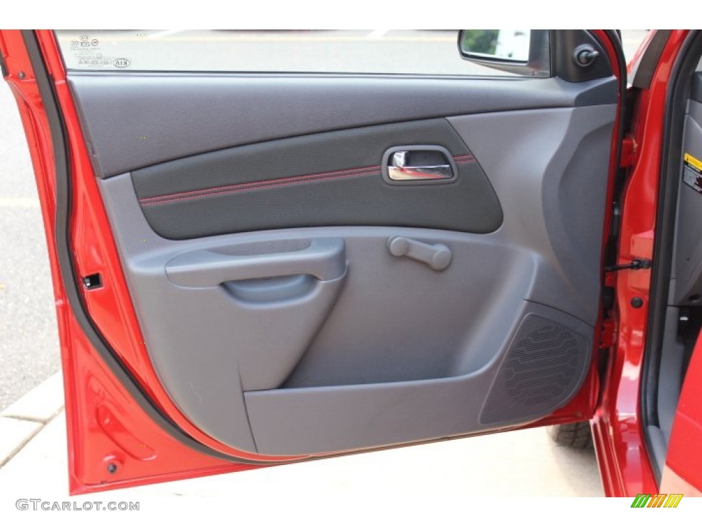 2007 Kia Rio Rio5 SX Hatchback Gray Door Panel Photo #67432287