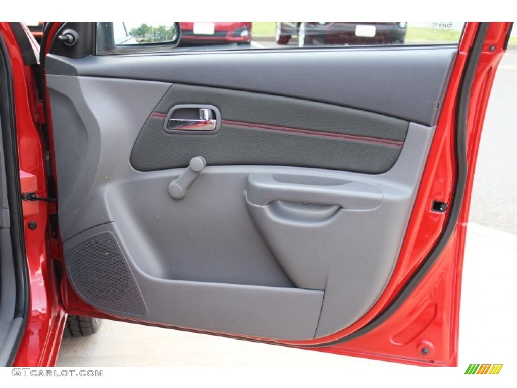 2007 Kia Rio Rio5 SX Hatchback Gray Door Panel Photo #67432353