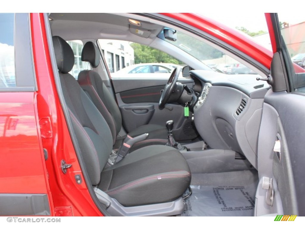 2007 Kia Rio Rio5 SX Hatchback Interior Color Photos