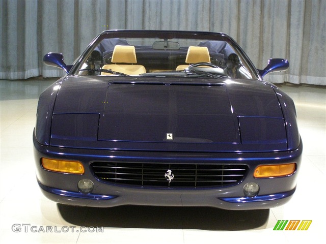 1997 F355 Spider - LeMans Blue / Tan photo #4