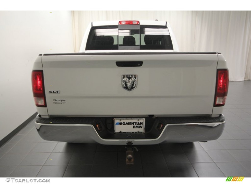 2010 Ram 1500 SLT Crew Cab - Stone White / Dark Slate/Medium Graystone photo #11