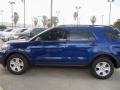 2013 Deep Impact Blue Metallic Ford Explorer FWD  photo #3