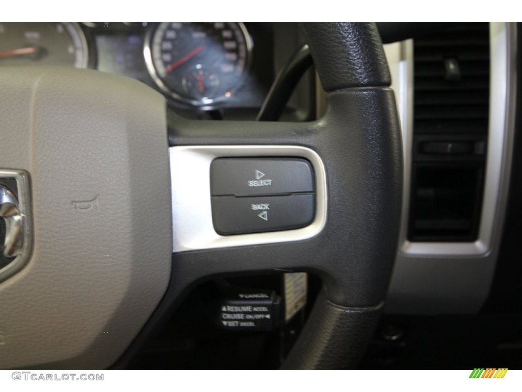 2010 Ram 1500 SLT Crew Cab - Stone White / Dark Slate/Medium Graystone photo #22