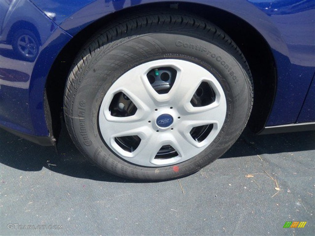 2012 Focus S Sedan - Sonic Blue Metallic / Charcoal Black photo #9