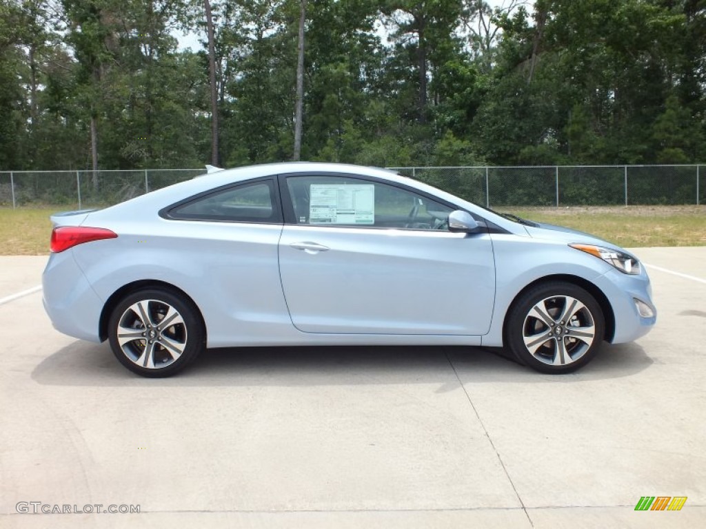 Blue Sky Metallic 2013 Hyundai Elantra Coupe SE Exterior Photo #67433748