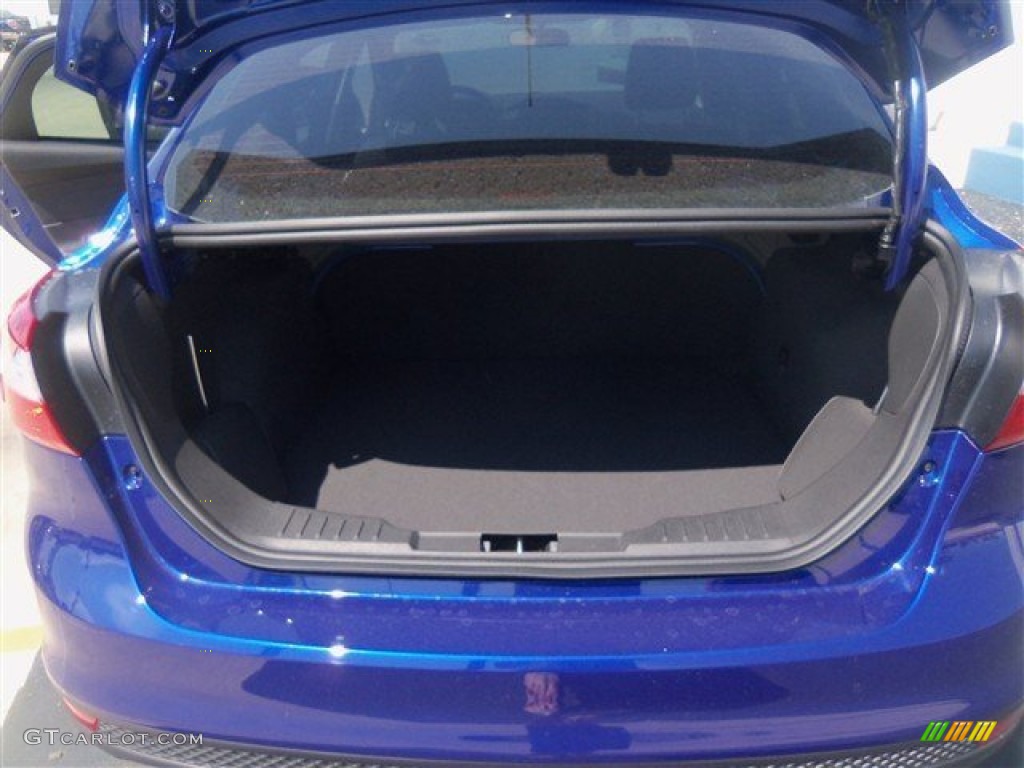 2012 Focus S Sedan - Sonic Blue Metallic / Charcoal Black photo #13