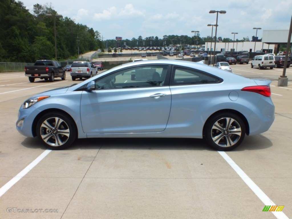 Blue Sky Metallic 2013 Hyundai Elantra Coupe SE Exterior Photo #67433802
