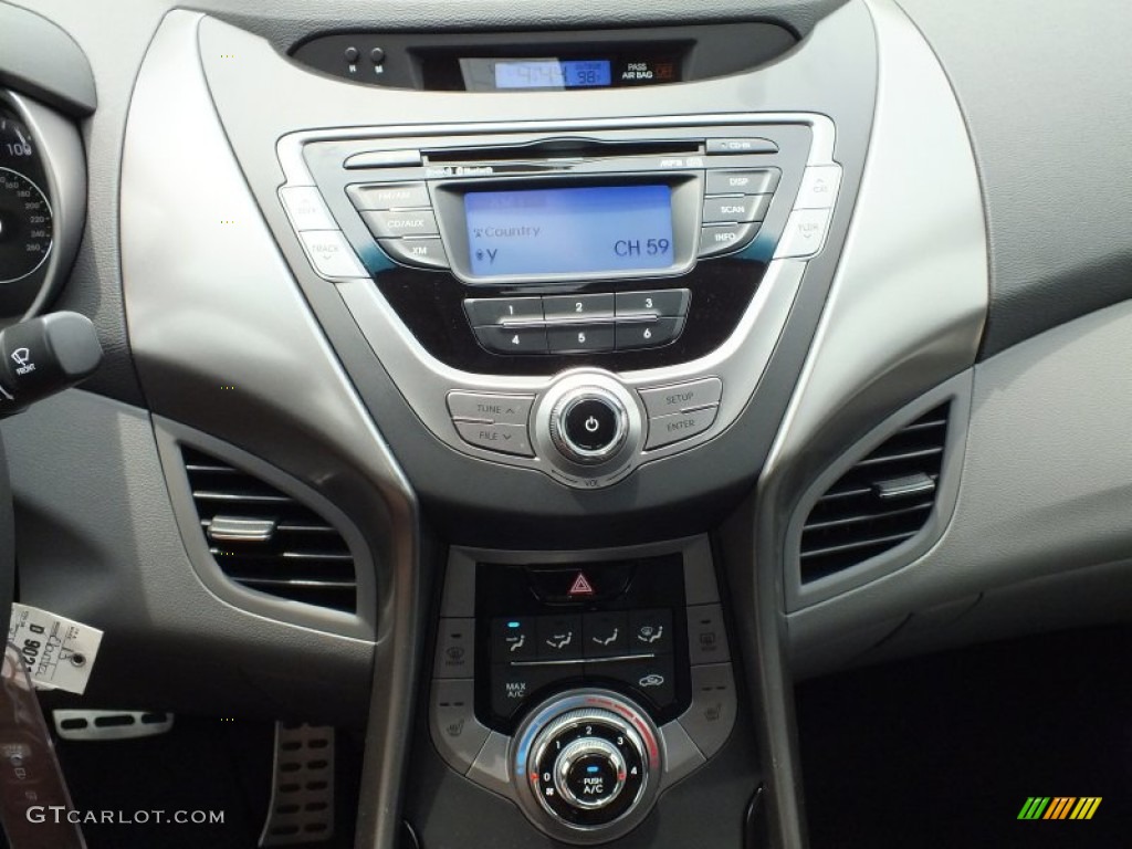 2013 Elantra Coupe SE - Blue Sky Metallic / Gray photo #15
