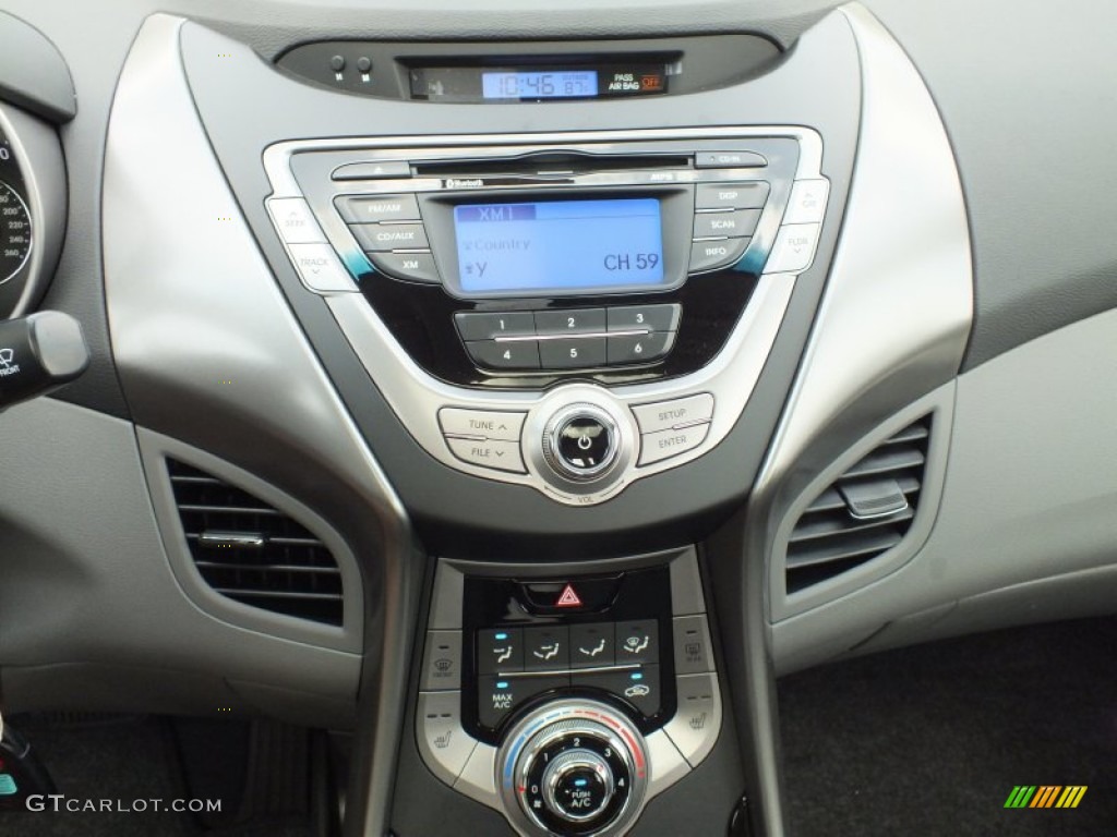 2013 Elantra Limited - Shimmering Air Silver / Gray photo #15