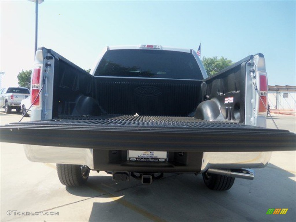 2012 F150 XLT SuperCrew - Ingot Silver Metallic / Steel Gray photo #16