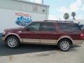2012 Autumn Red Metallic Ford Expedition EL King Ranch  photo #2