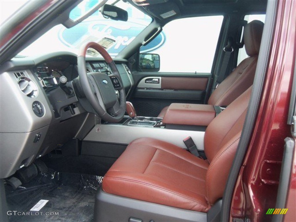 2012 Ford Expedition EL King Ranch Front Seat Photo #67436229