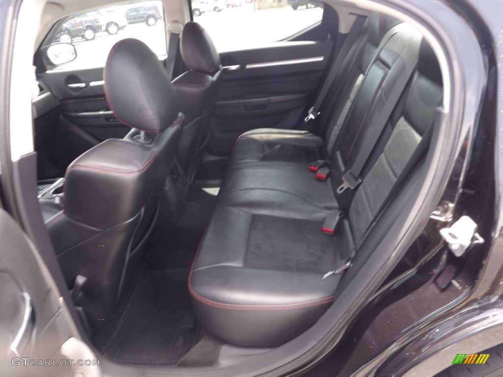 2008 Charger R/T - Brilliant Black Crystal Pearl / Dark Slate Gray photo #14