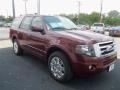 2012 Autumn Red Metallic Ford Expedition Limited  photo #7