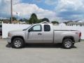 2009 Silver Birch Metallic GMC Sierra 1500 SLE Extended Cab 4x4  photo #2