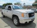 2009 Silver Birch Metallic GMC Sierra 1500 SLE Extended Cab 4x4  photo #4