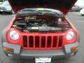 2004 Flame Red Jeep Liberty Sport 4x4  photo #9