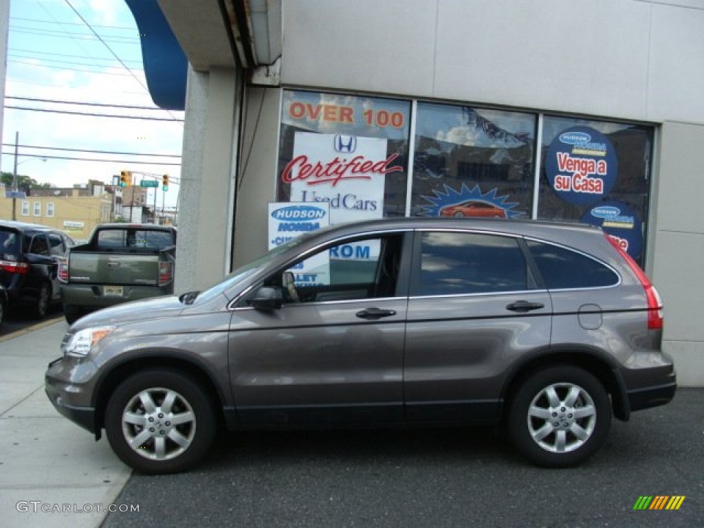 2011 CR-V SE 4WD - Urban Titanium Metallic / Black photo #3