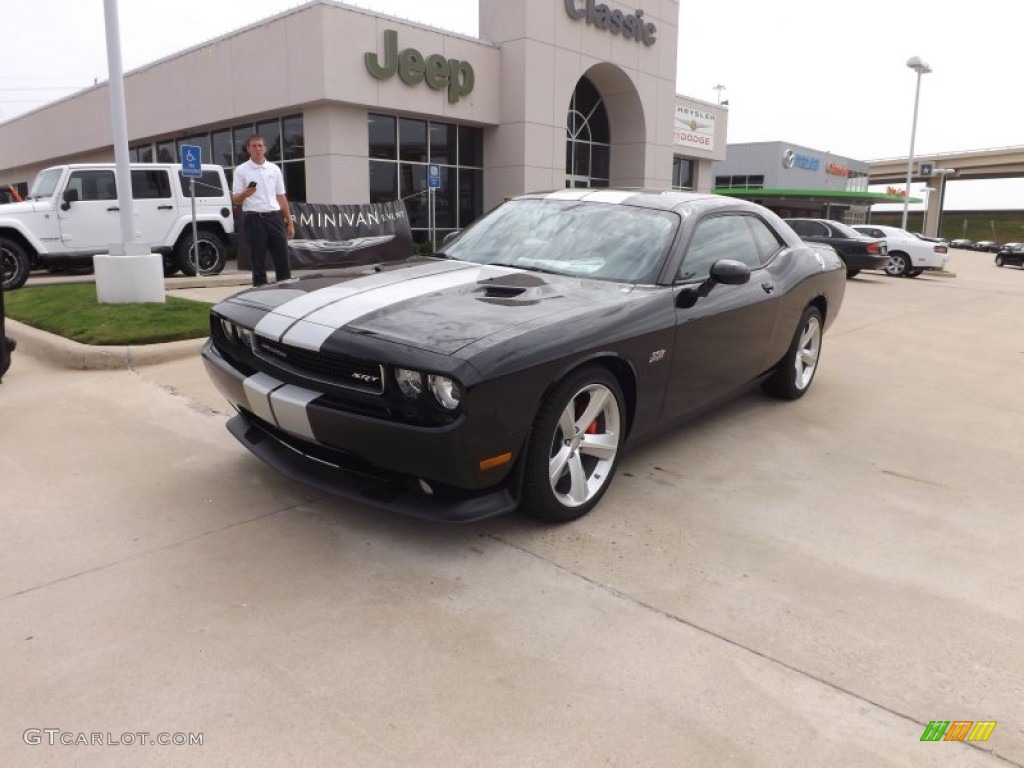 2012 Challenger SRT8 392 - Pitch Black / Dark Slate Gray photo #1