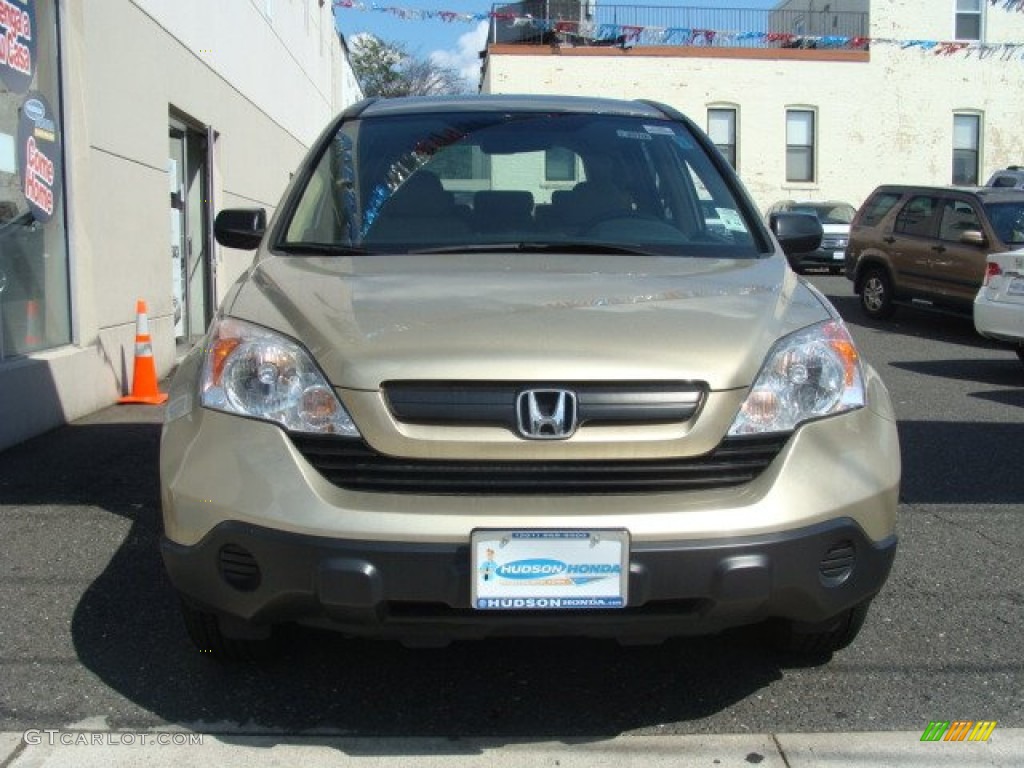 2009 CR-V LX 4WD - Borrego Beige Metallic / Ivory photo #2