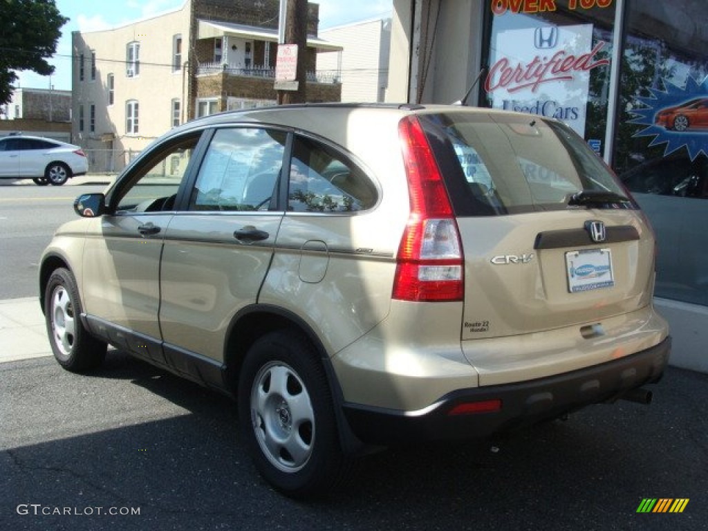 2009 CR-V LX 4WD - Borrego Beige Metallic / Ivory photo #4