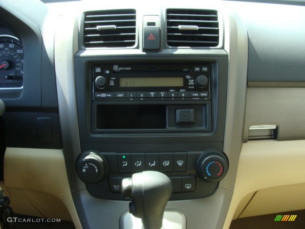 2009 CR-V LX 4WD - Borrego Beige Metallic / Ivory photo #12